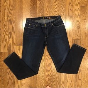 7 For All Mankind slim cigarette jeans
